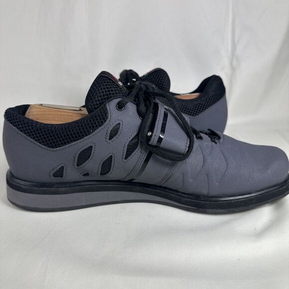 Reebok Lifter PR‎ Weightlifting Platform Shoes Men's Size 10 Gray BD2631 Workout - Picture 11 of 14